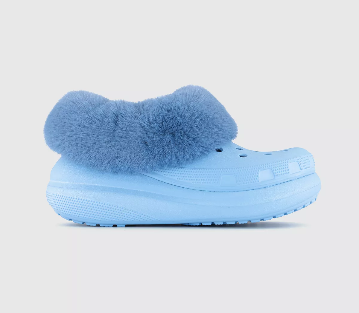 Crocs Furever Crush Clogs Blue Calcite