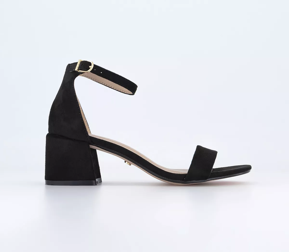 OFFICE My Way Two Part Sandals Black