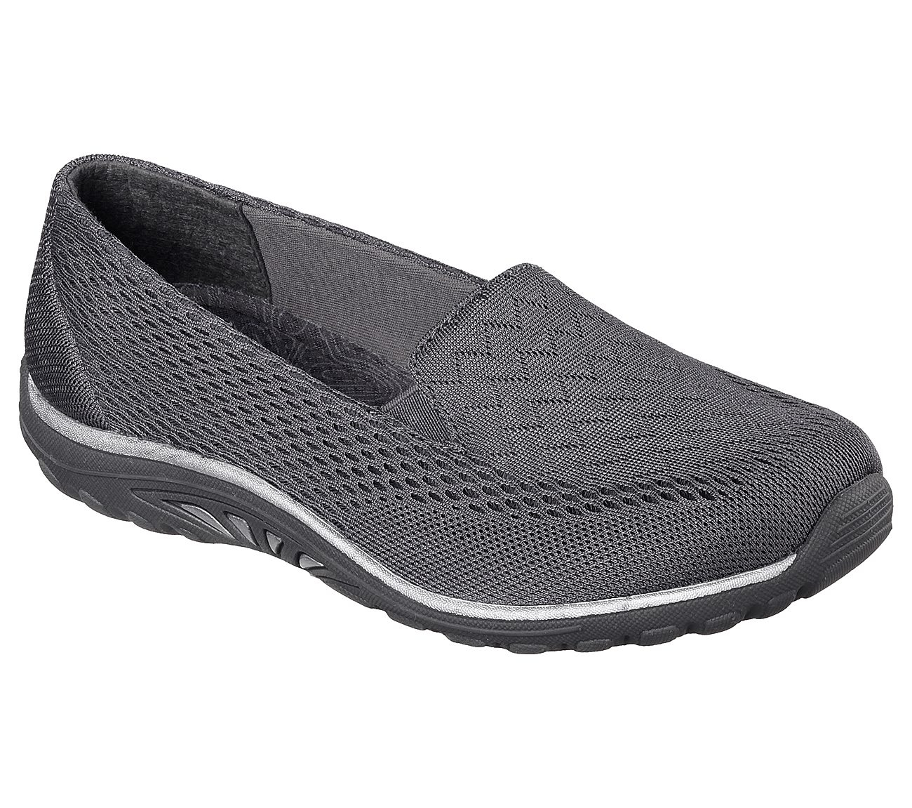 Skechers Women Relaxed Fit: Reggae Fest - Willows Charcoal