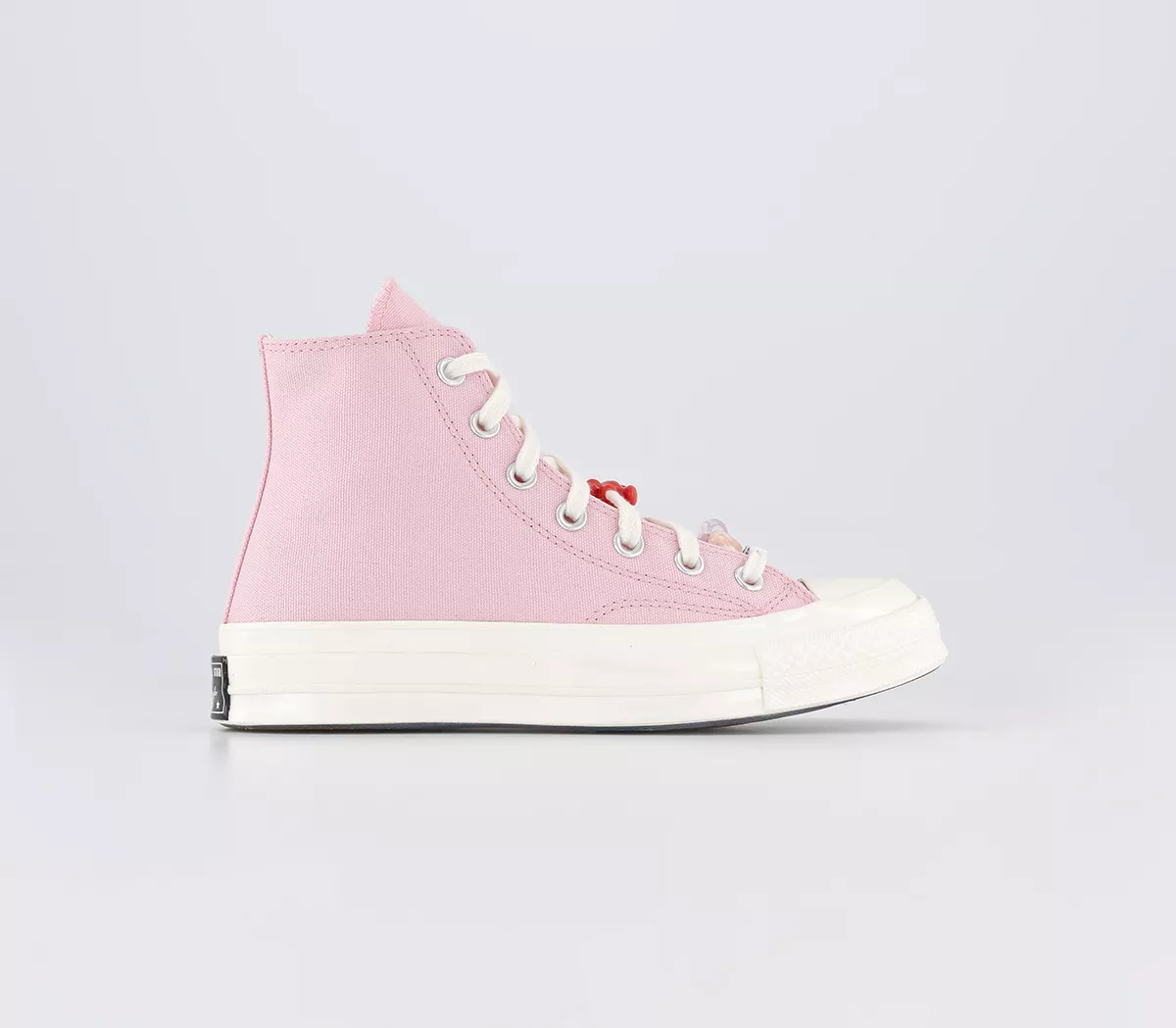 Converse All Star Chuck 70 Hi Trainers Bff Sunrise Pink Egret Black