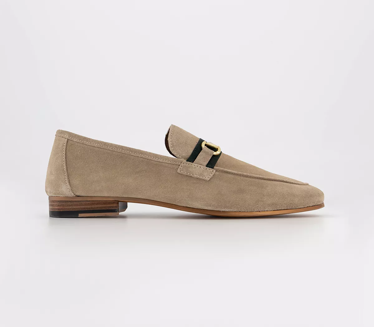 Walk London Capri Trim Loafers Flax Suede