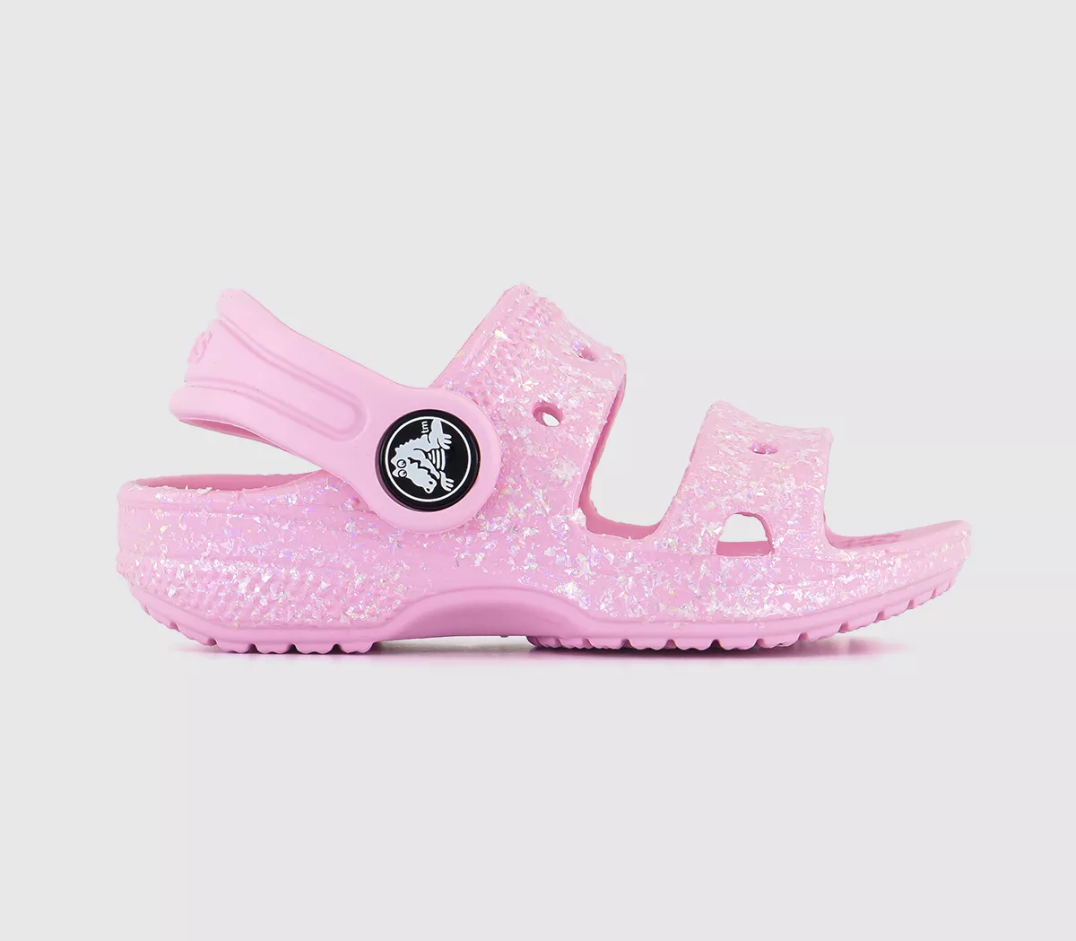 Crocs Classic Toddler Sandals Glitter Flamingo