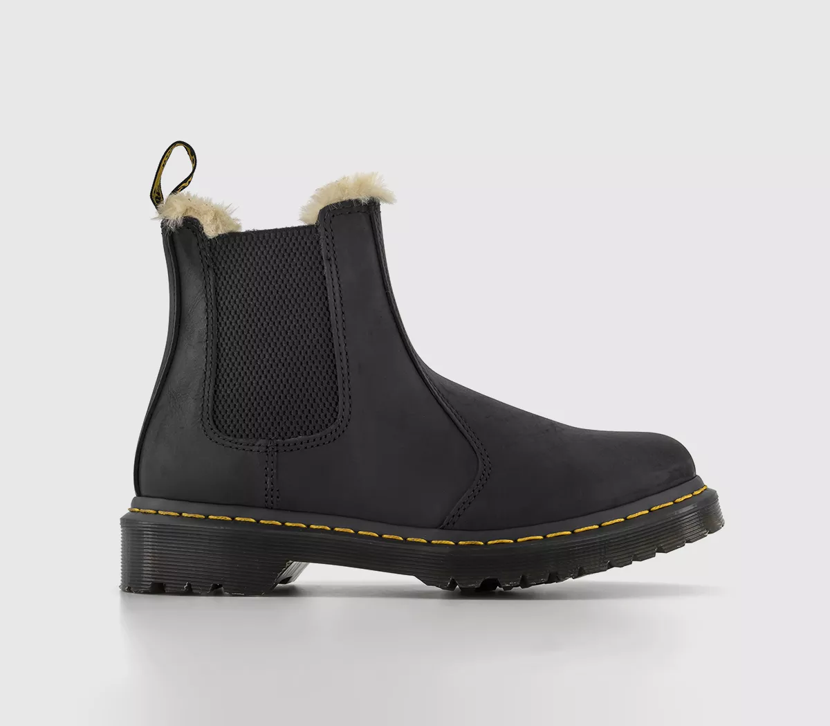 Dr. Martens 2976 Leonore Boots Black Burnished Wyoming