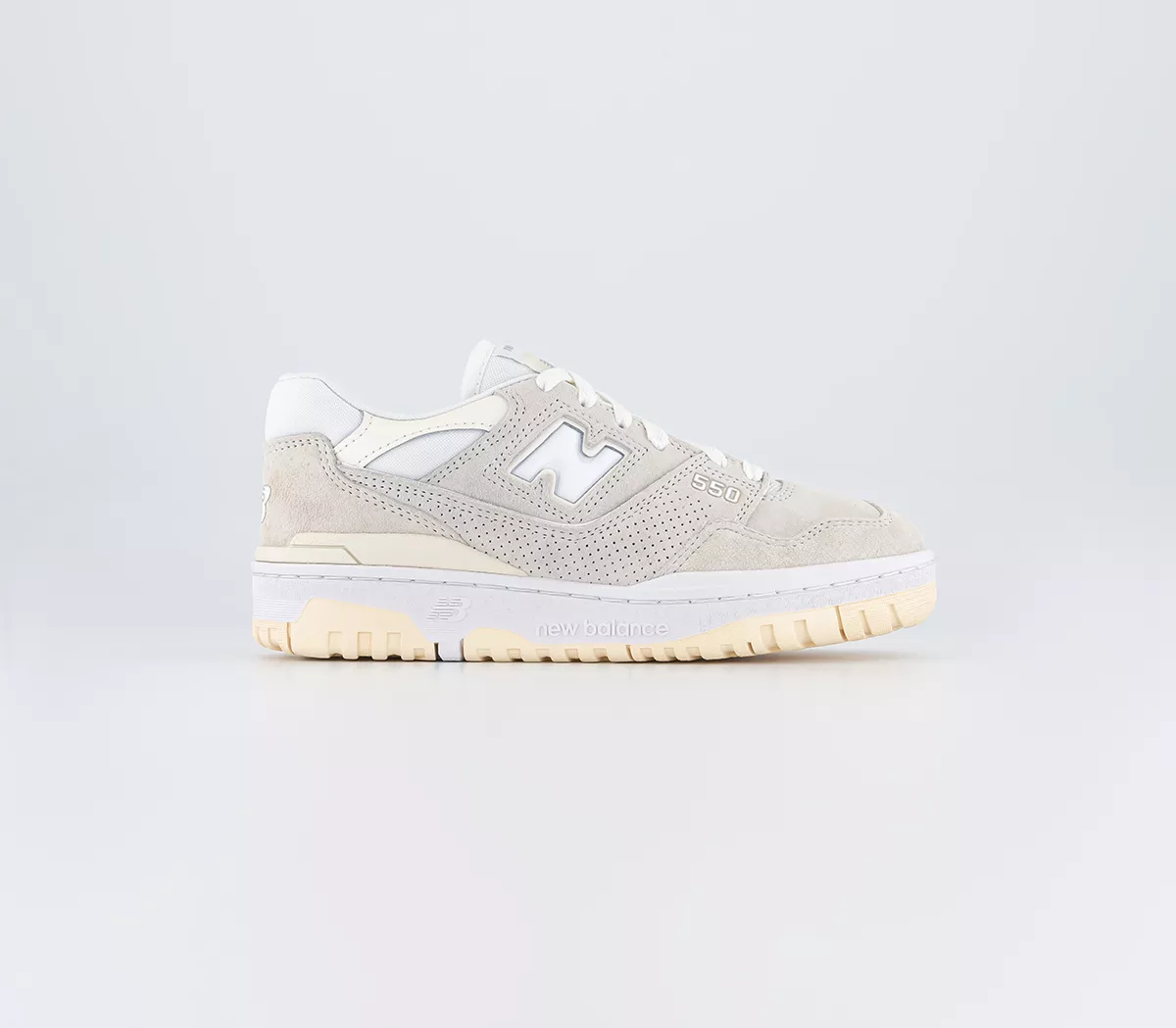 New Balance BB550 Trainers White Offwhite Cream