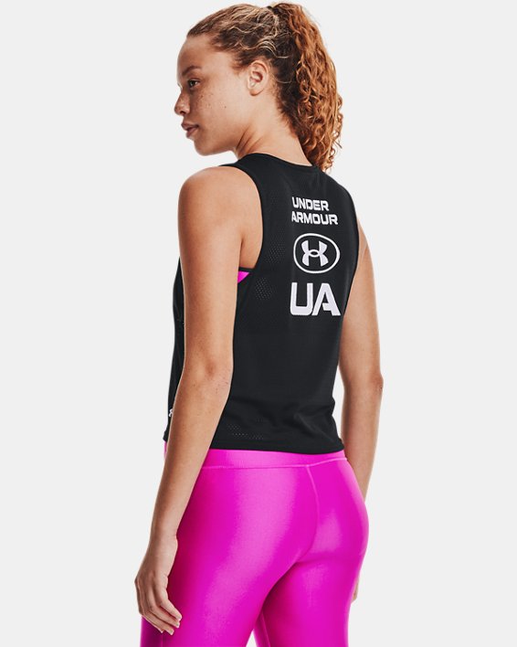 Women's HeatGear Armour Muscle Mesh Tank