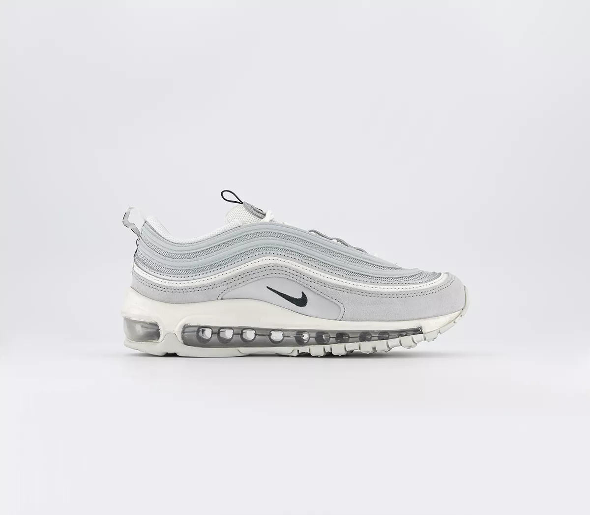 Nike Air Max 97 Trainers Light Silver Smoke Grey Sail