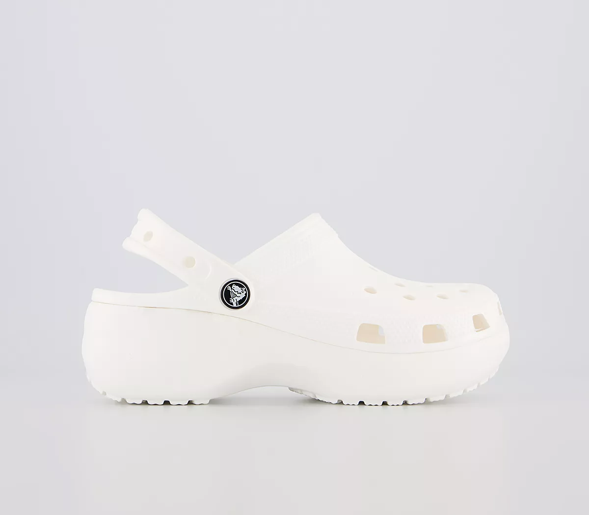 Crocs Platform Clogs White