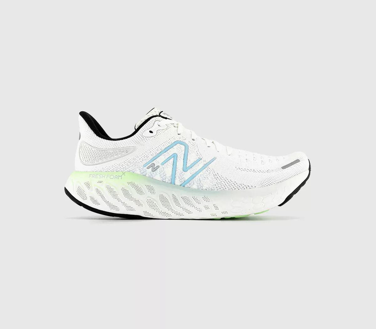 New Balance M1080 Trainers White White Blue Green