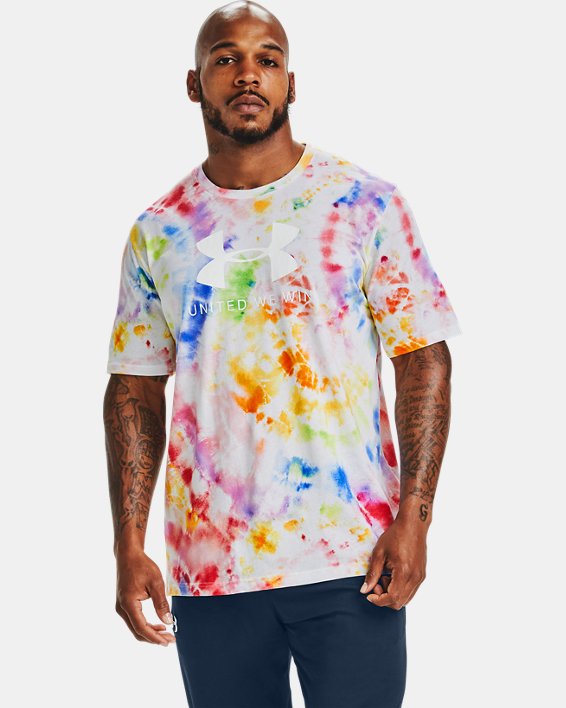 Men's UA UWW Pride Tie Dye Short Sleeve