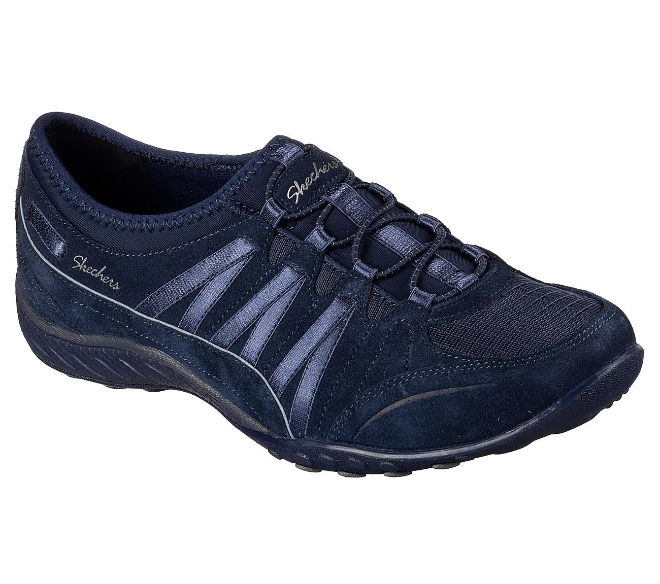 Skechers Women Relaxed Fit: Breathe Easy - Moneybags Navy