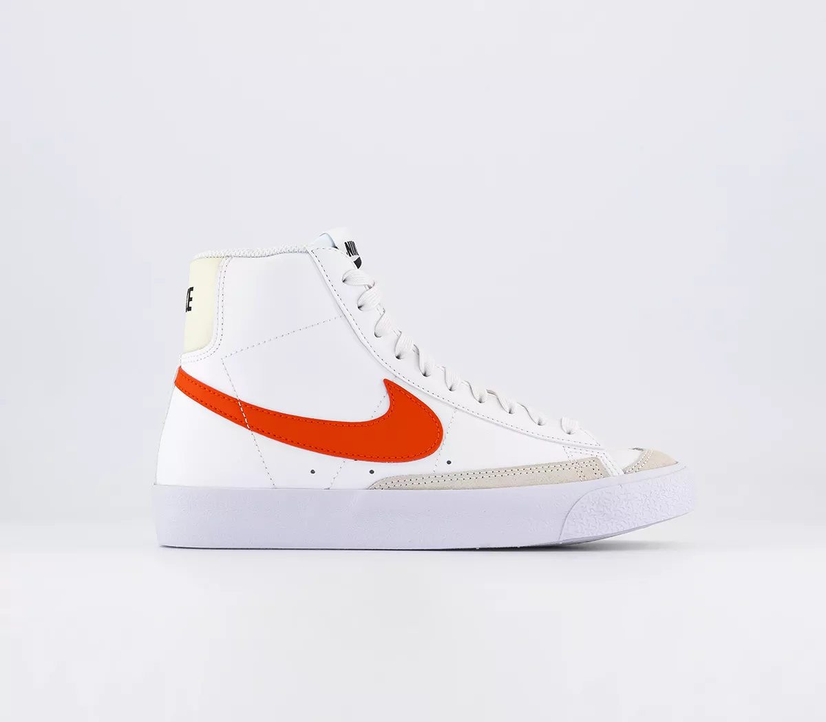 Nike Blazer Mid '77 Junior Trainers White Picante Red Coconut Milk White