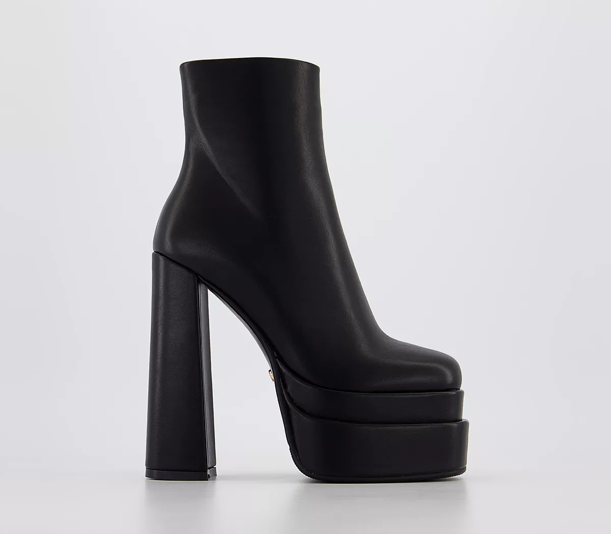 OFFICE Aiyana Platform Ankle Boots Black