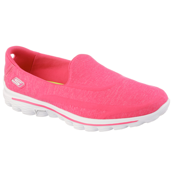 Skechers Women GOwalk 2 - Super Sock Pink