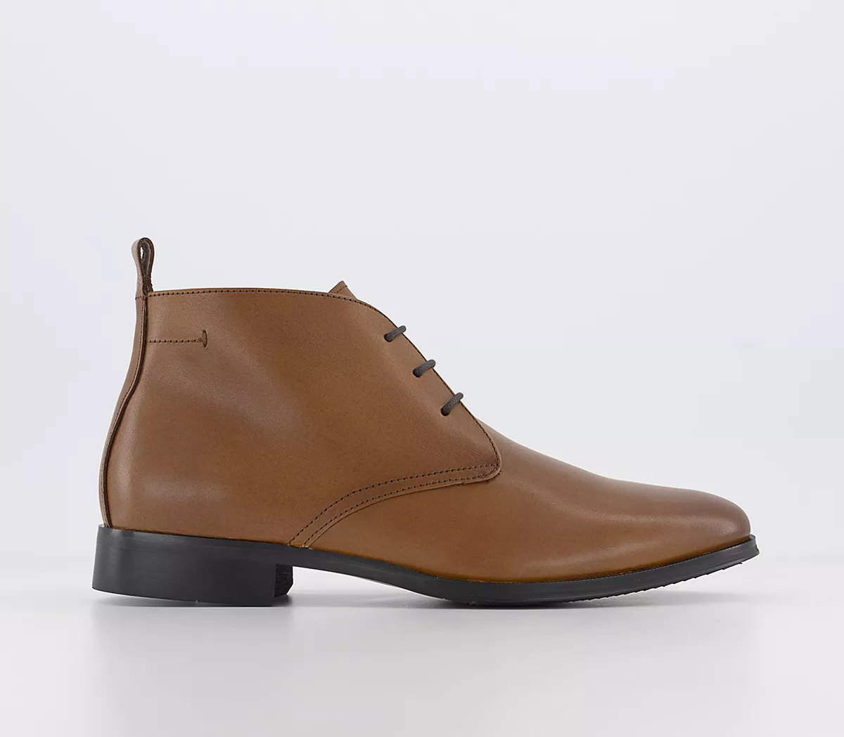 OFFICE Blake Formal Chukka Boots Tan Leather