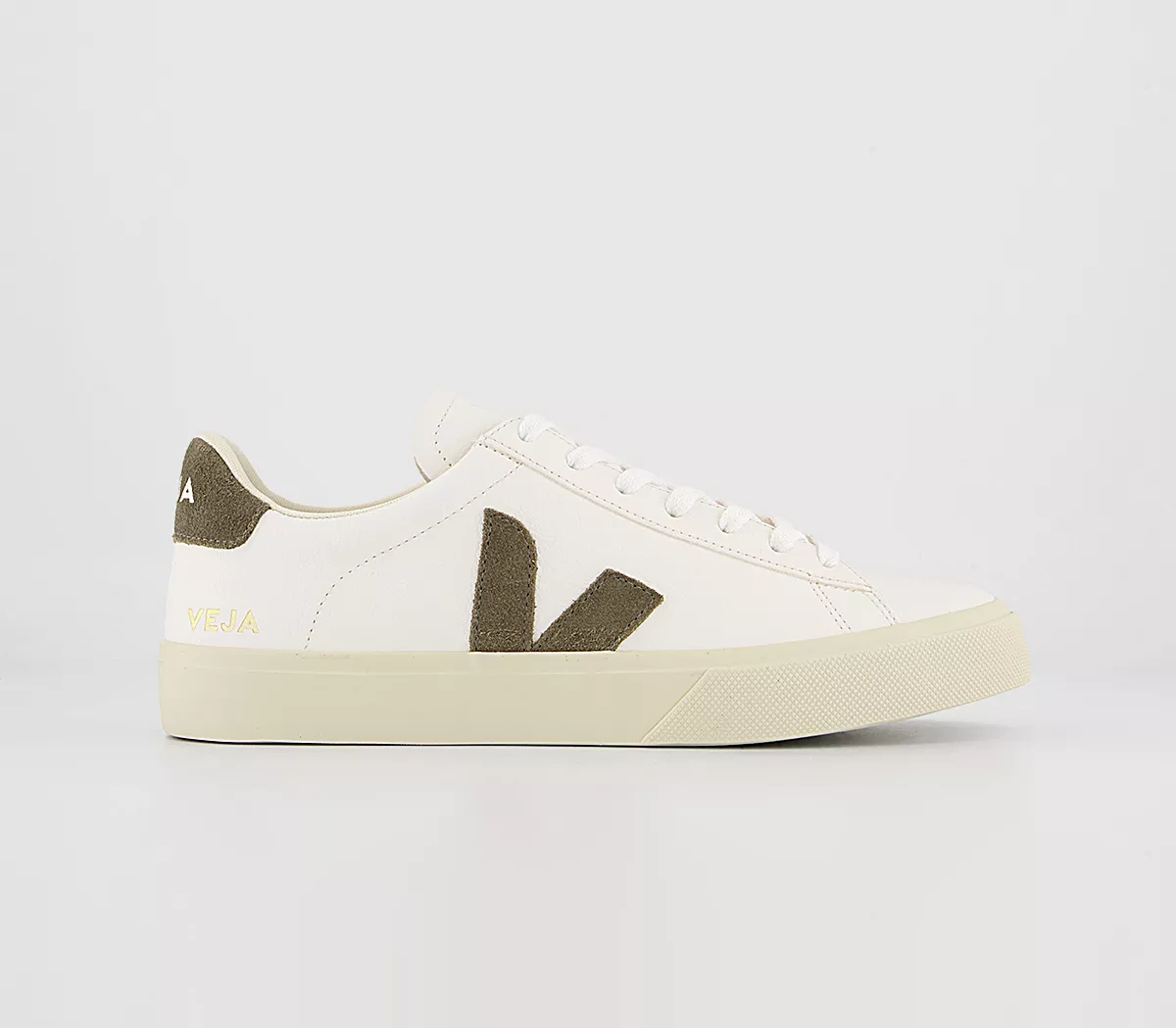 VEJA Campo Trainers Extra White Kaki