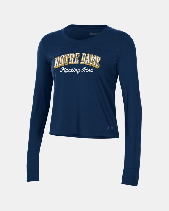 Women's UA Performance Cotton Collegiate Long Sleeve