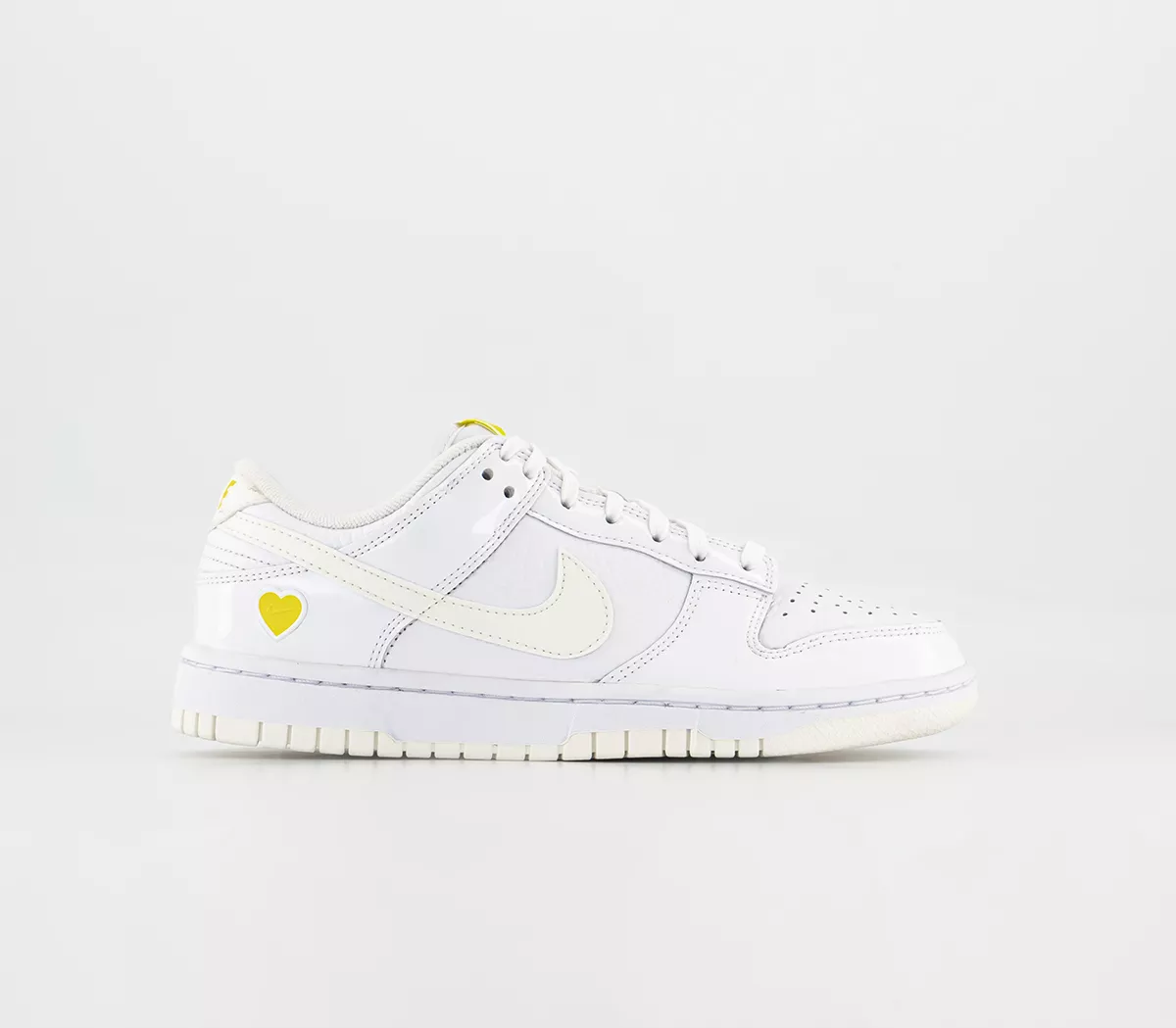 Nike Dunk Low Trainers  White Sail Opti Yellow