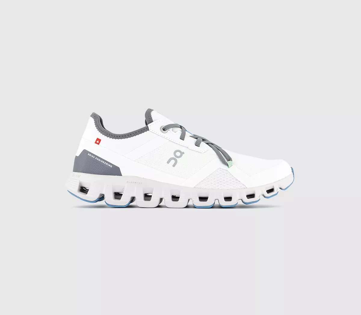 On Running Cloud X 3 Ad Trainers  Undyed White