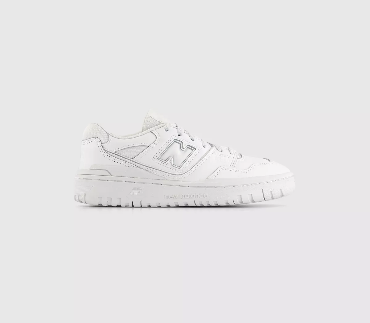 New Balance BB550 Junior Trainers White Mono