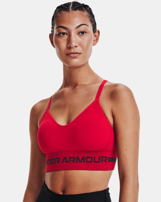 Women's UA Seamless Low Long Heather Sports Bra