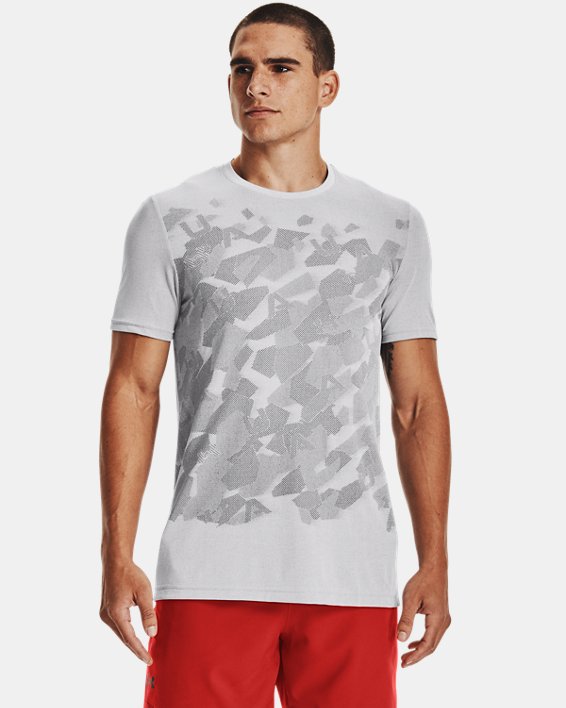 Men's UA Seamless Camouflage Short Sleeve