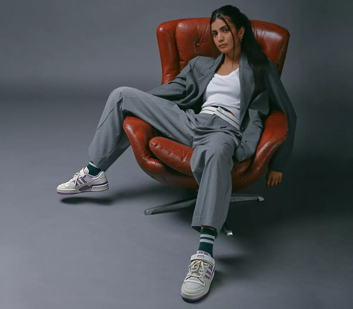 adidas Forum 84 Low Trainers Off White Off White White