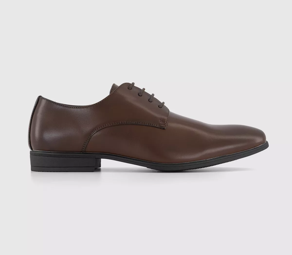 OFFICE Monroe Derby Shoes Chocolate