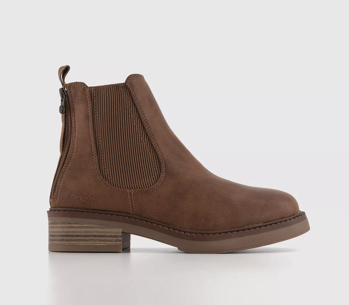 Blowfish Malibu Vedder  Chelsea Boots Walnut Local Sheriff