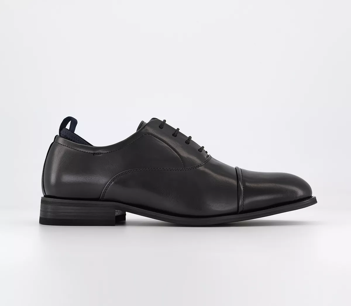 OFFICE Mckinney Oxford Toecap Neoprene Sock Shoes Black