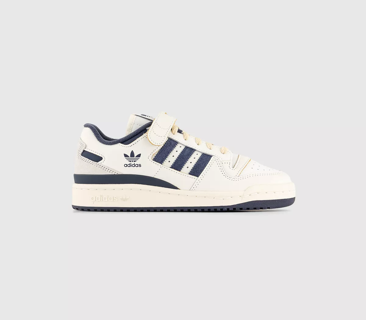 adidas Forum 84 Low Trainers Offwhite Shadow Navy Cream White