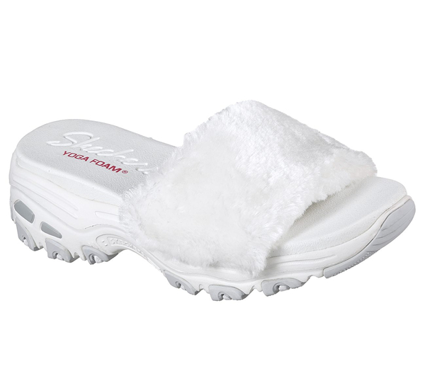 Skechers Women D'Lites - Double Date White