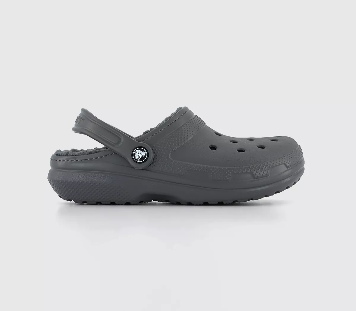 Crocs Classic Lined Clogs Slate Grey Smoke