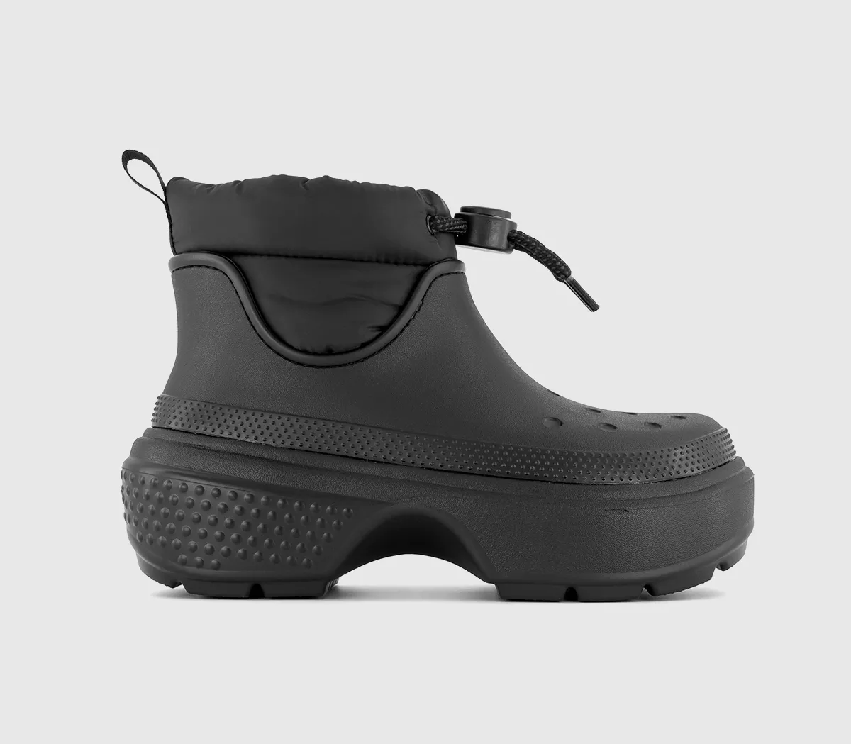 Crocs Stomp Puff Boots Black