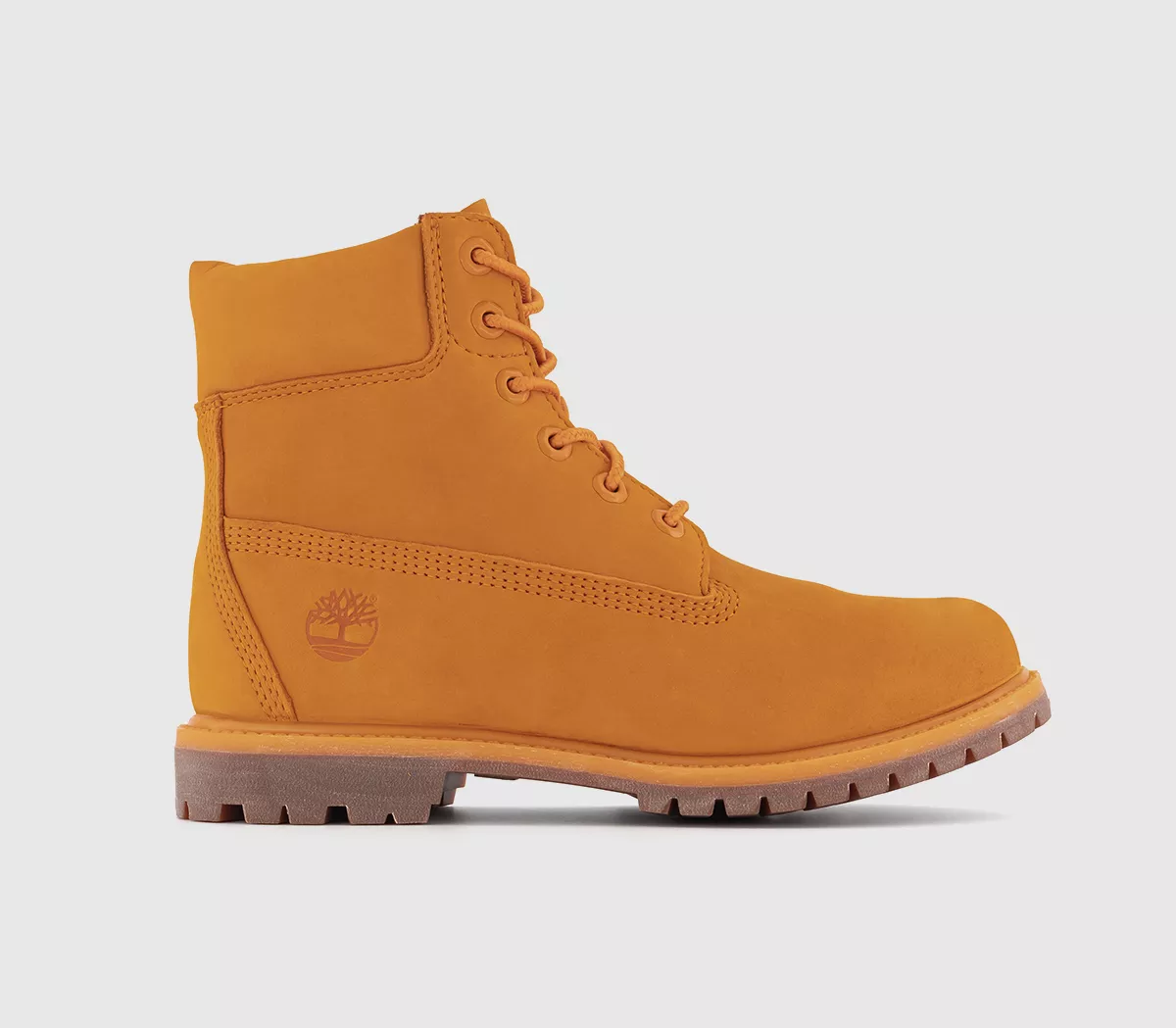 Timberland Premium 6 Boots Medium Orange Nubuck