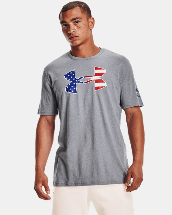 Men's UA Freedom Big Flag Logo T-Shirt