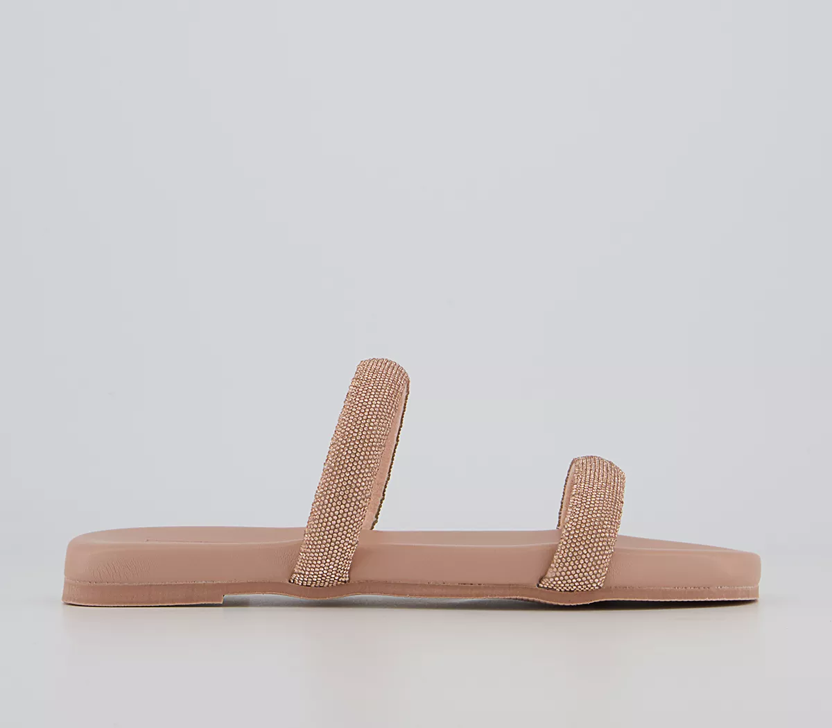 OFFICE Sophia Embellished Strap Sandals Beige