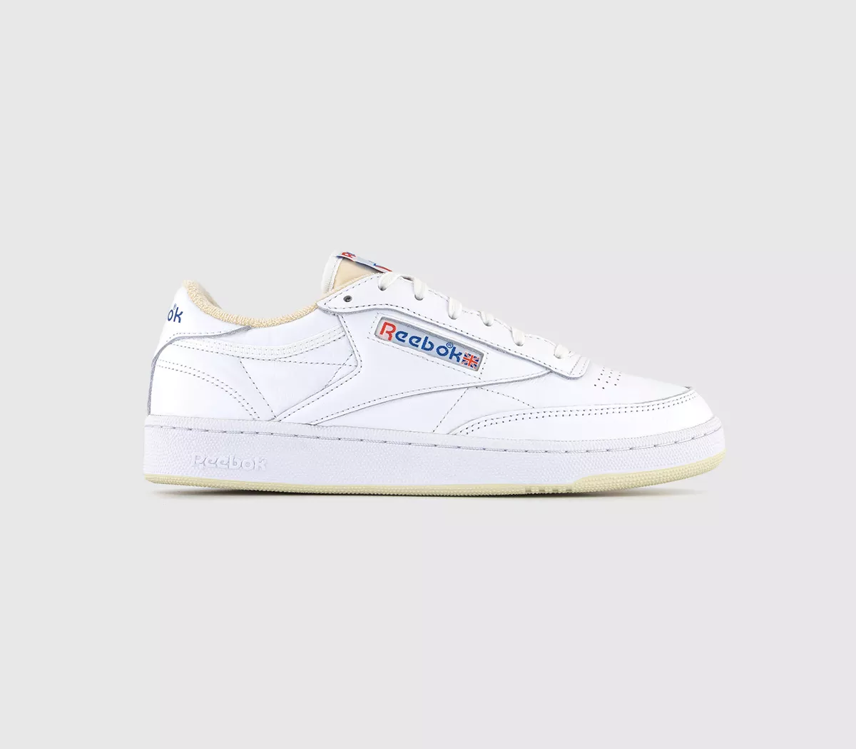 Reebok Club C 85 Vintage Trainers White Alabaster Vector Blue