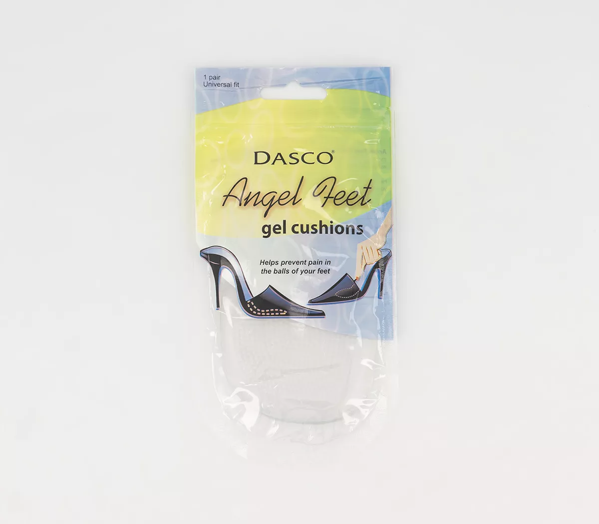 OFFICE Dasco Gel Foot Cushions Clear