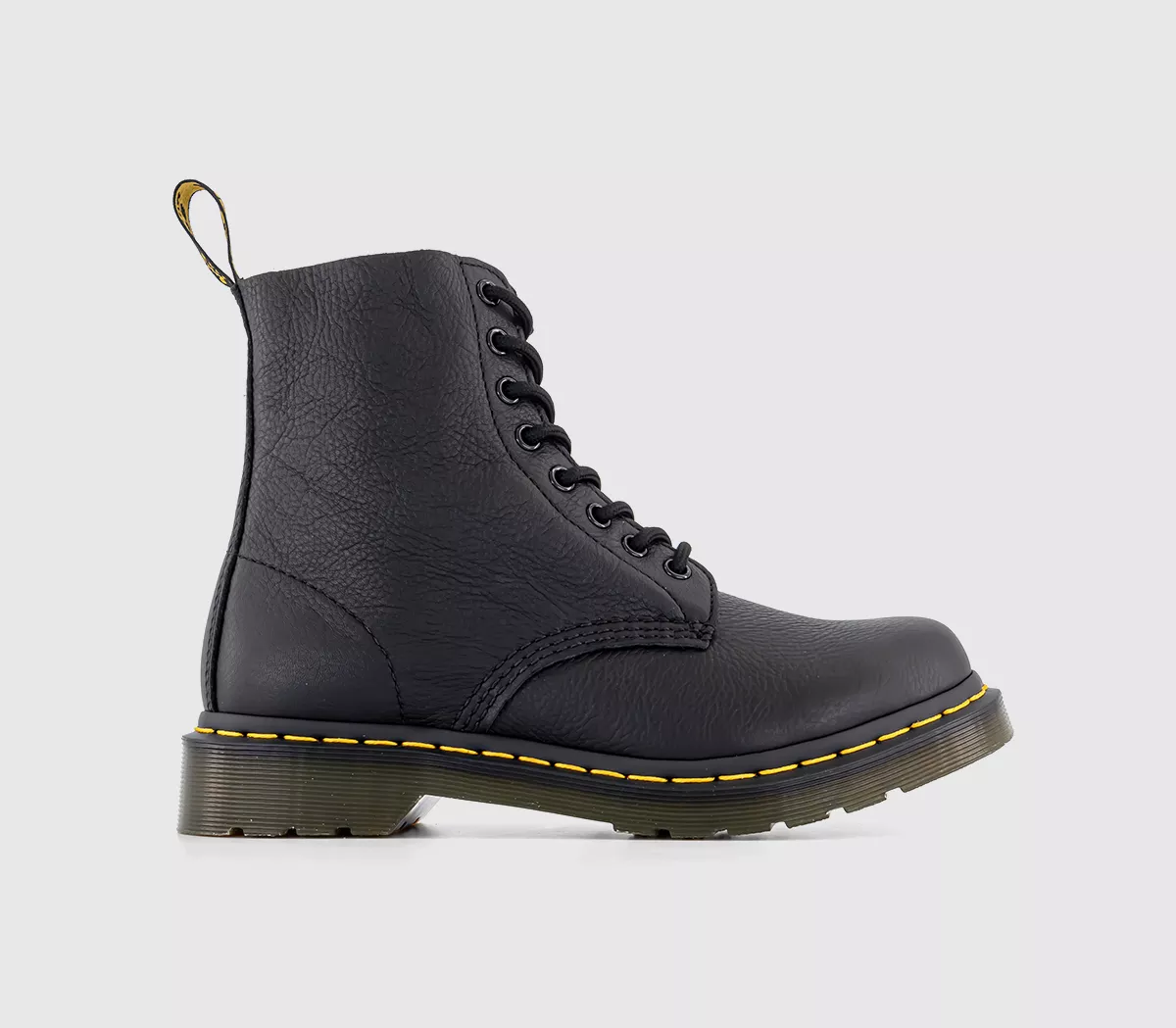 Dr. Martens 1460 Pascal 8 Eyelet Lace Up Boots  Black Virginia