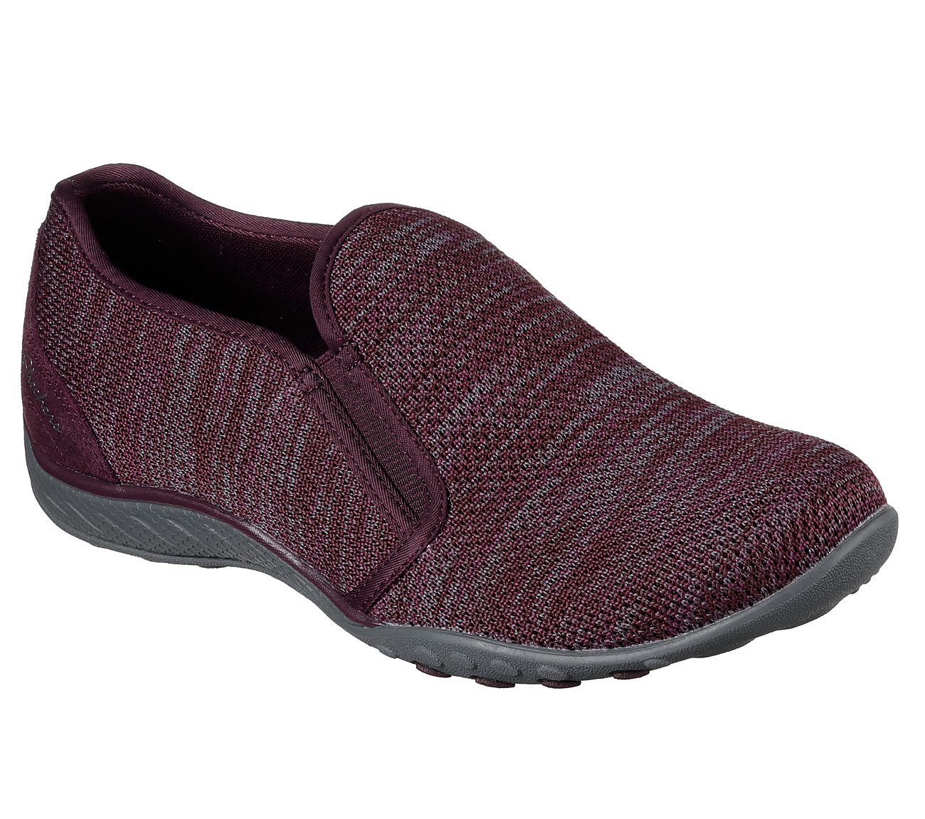 Skechers Women Relaxed Fit: Breathe Easy - Like Crazy Burgundy