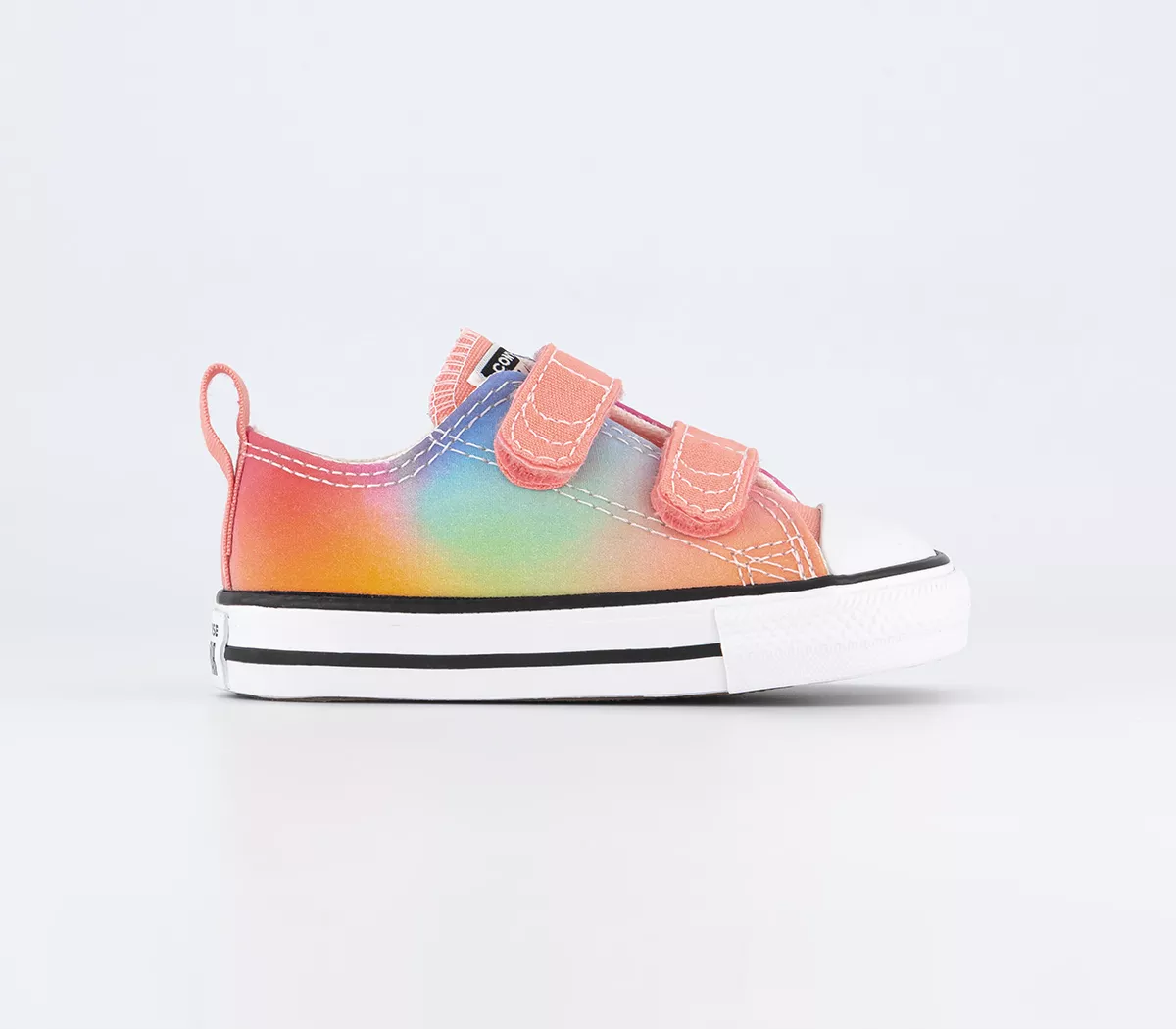 Converse All Star 2vlace Trainers Lawn Flamingo Aqua Mist Astral