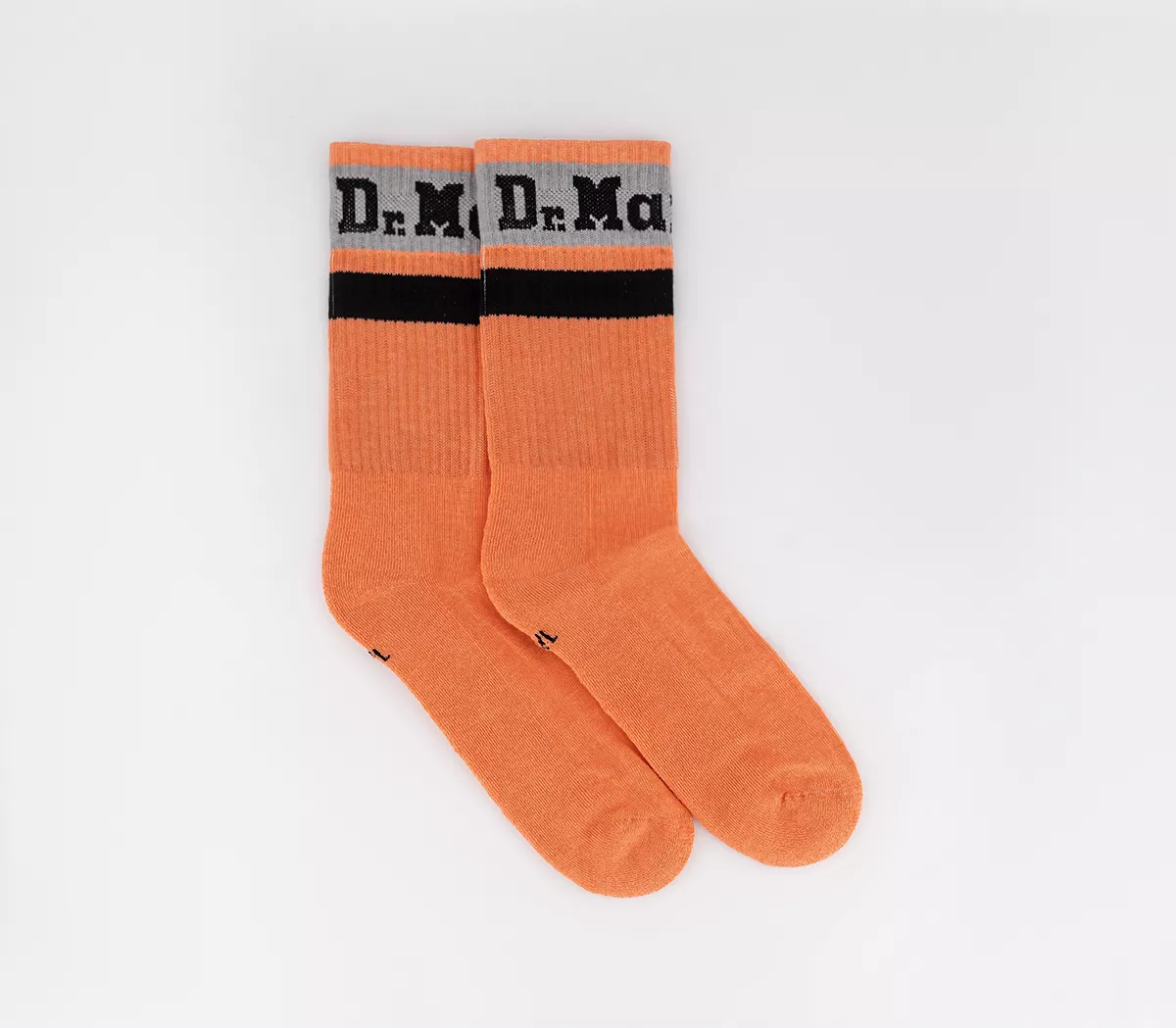 Dr. Martens Athletic Logo Socks Coral Organic Cotton Blend