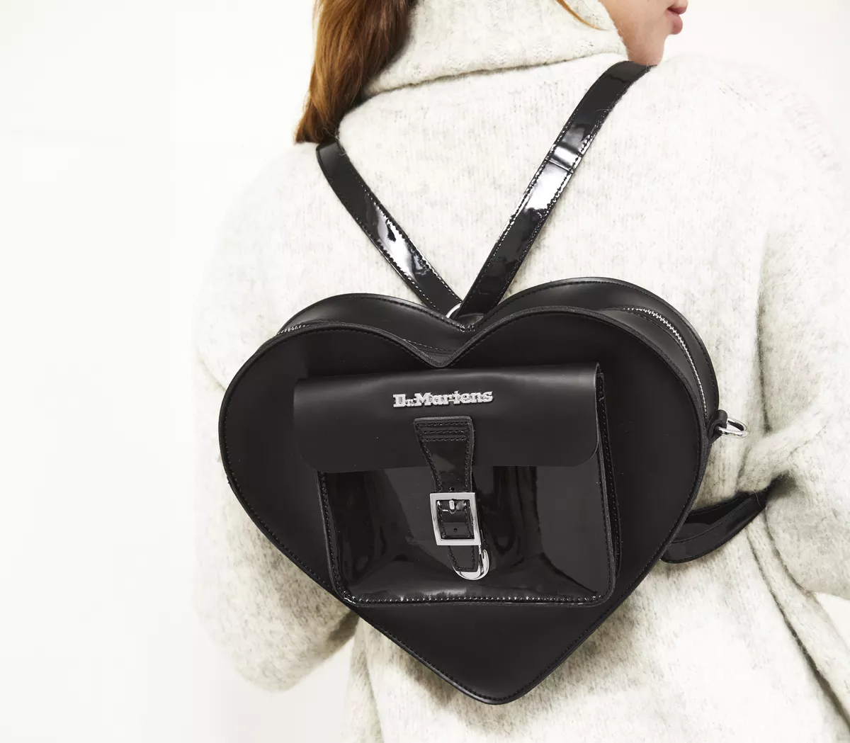 Dr. Martens Heart Backpack Black