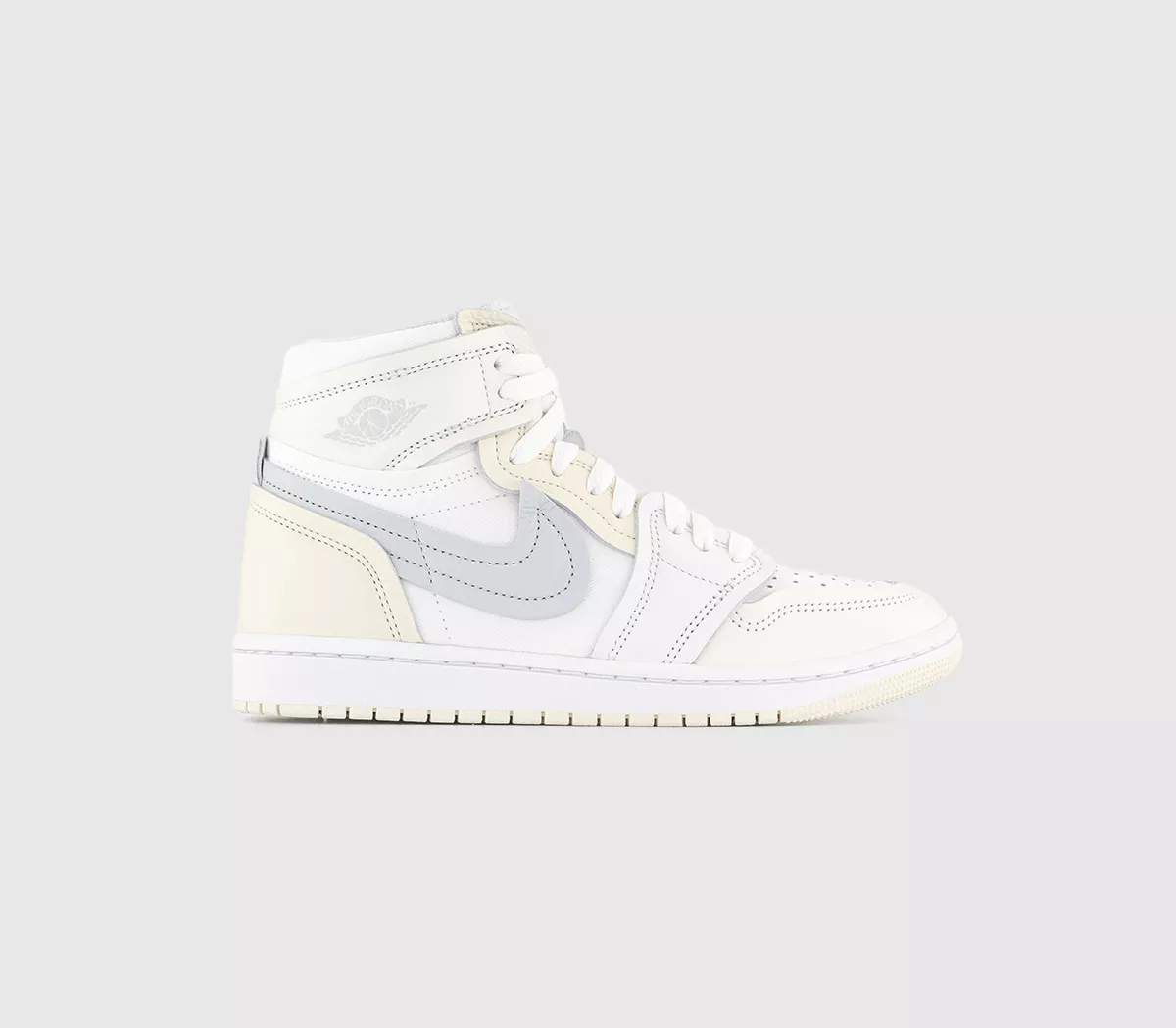 Jordan Jordan 1 Hi MM Trainers White Pure Platinum Sail Coconut Milk