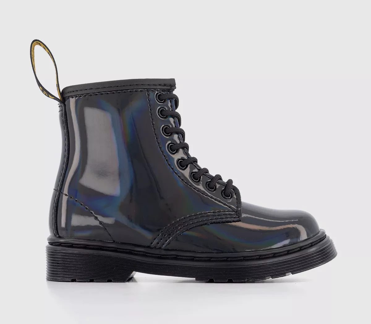 Dr. Martens 1460 Infant Boots Black Rainbow