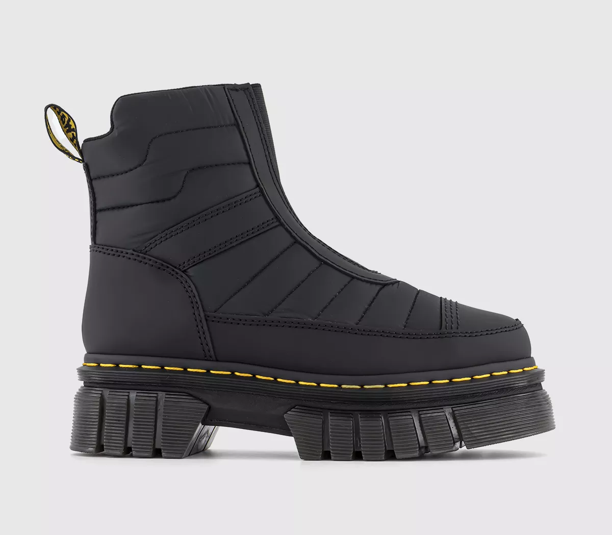 Dr. Martens Audrick Chelsea Quilted Boots Black