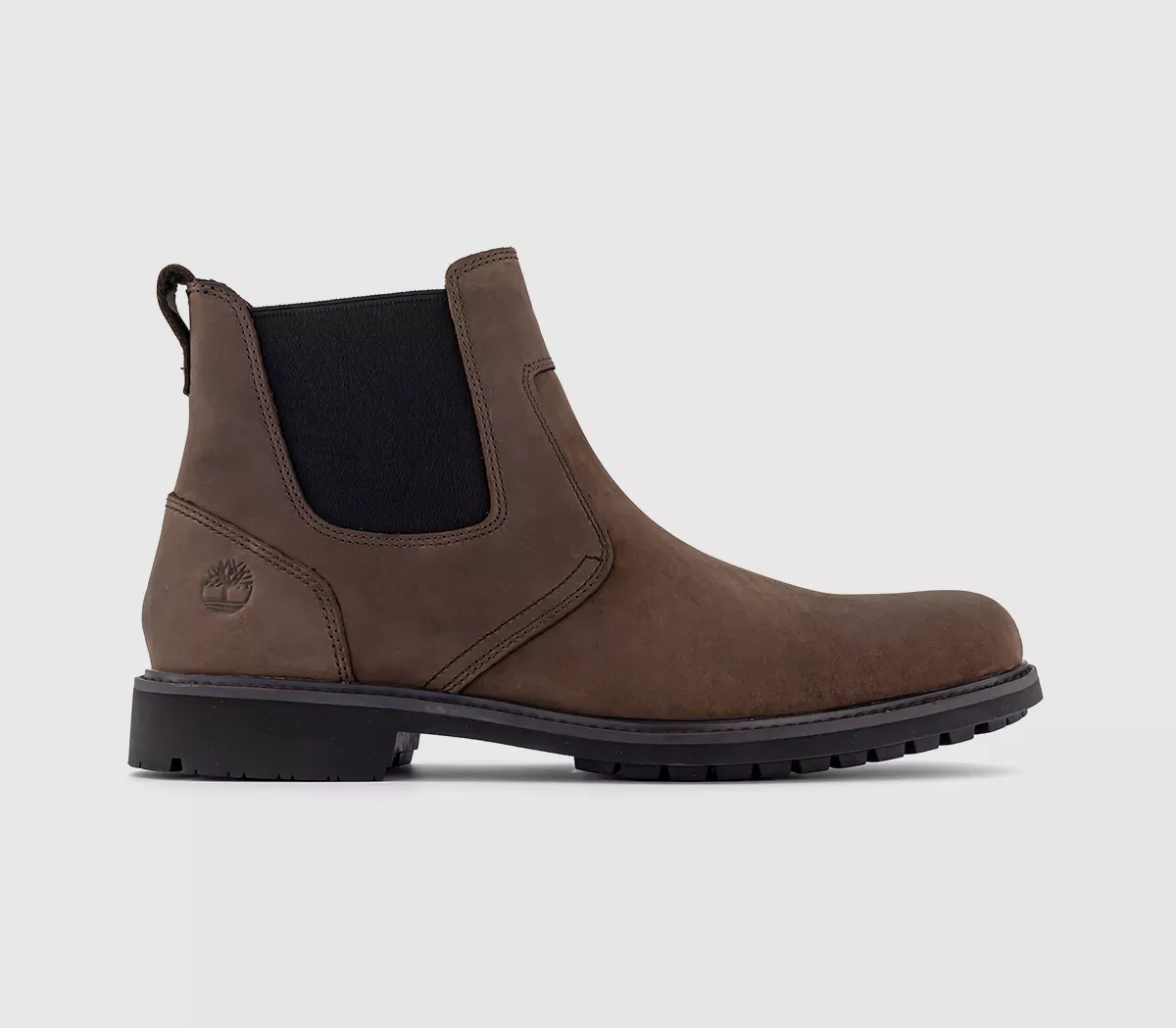 Timberland Stormbuck Chelsea Boots Dark Brown Nubuck
