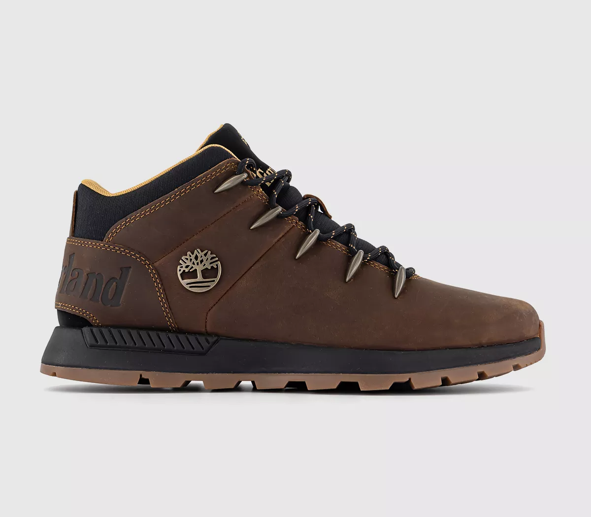 Timberland Euro Sprint Trekker Boots Medium Brown Leather