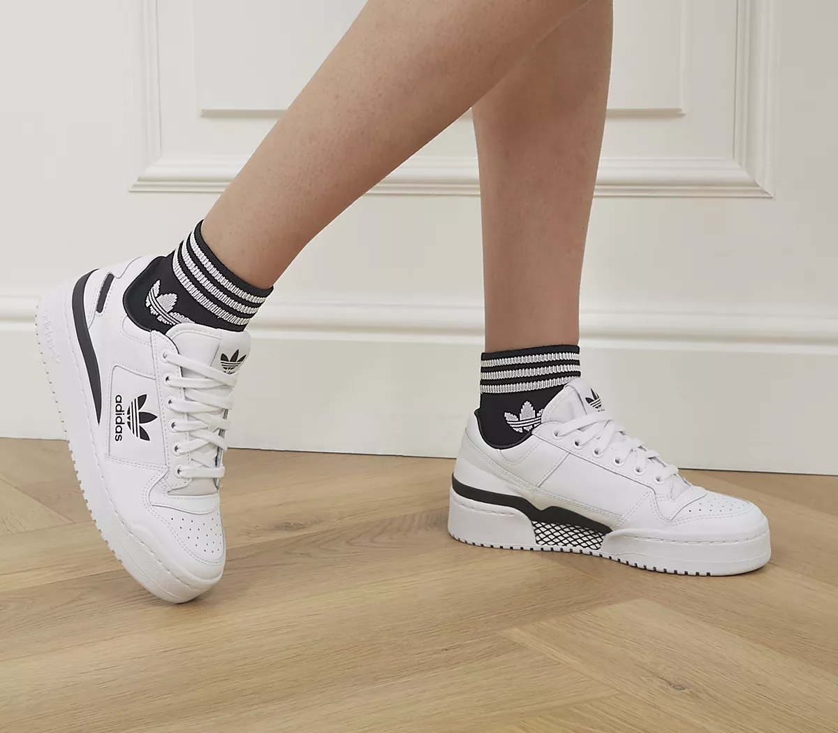 adidas Trefoil Ankle Socks 3 Pack Black