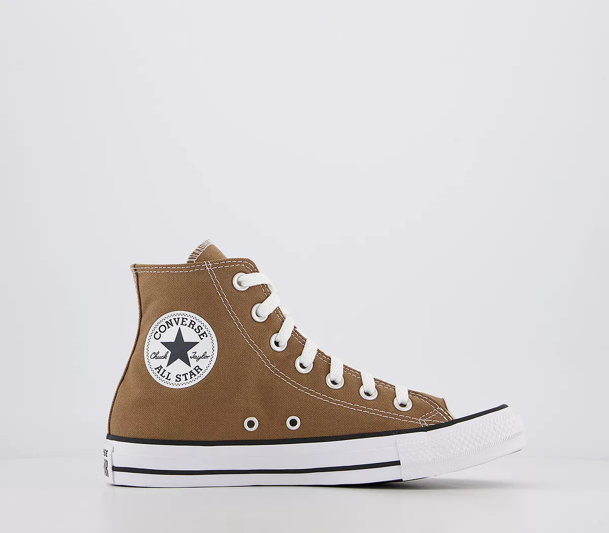 Converse Converse All Star Hi Trainers Sand Dune White Black